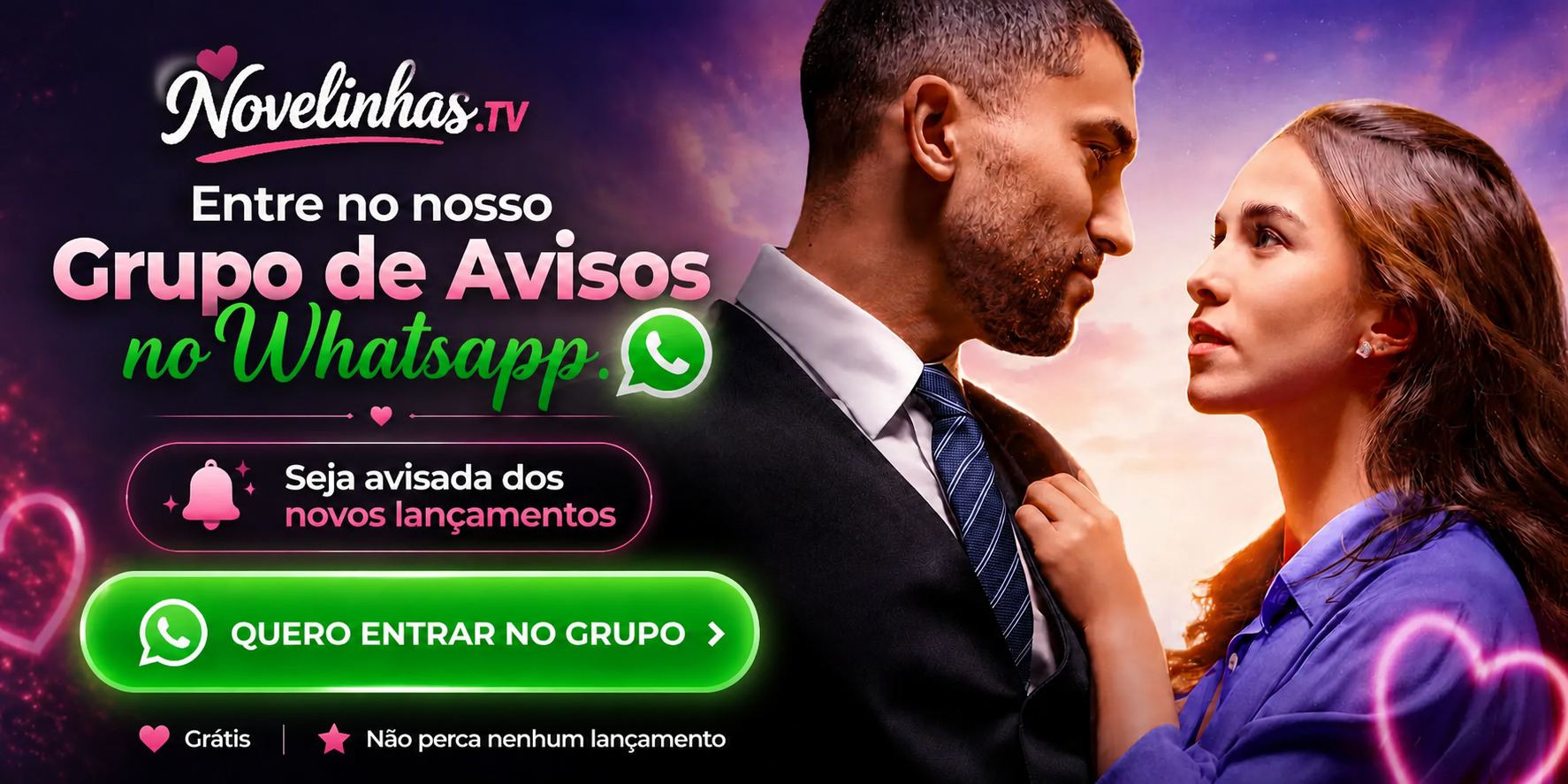 Entre no nosso grupo de avisos no WhatsApp